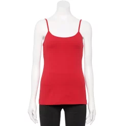 Women's Sonoma Goods For Life® Everyday Built-In Support Camisole -Sonoma Clothing Store 2433356 Red