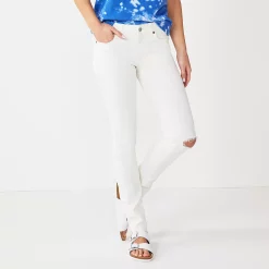 Women's Sonoma Goods For Life® Supersoft Stretch Midrise Skinny Jeans -Sonoma Clothing Store 2954787 Nicolini