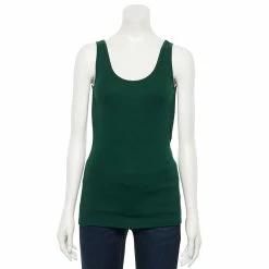 Women's Sonoma Goods For Life® Layering Tank 64 Women's Sonoma Goods For Life® Layering Tank -Sonoma Clothing Store 3381138 Emerald
