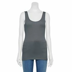 Women's Sonoma Goods For Life® Layering Tank 72 Women's Sonoma Goods For Life® Layering Tank -Sonoma Clothing Store 3381138 Gray