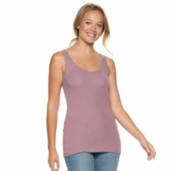Women's Sonoma Goods For Life® Layering Tank 60 Women's Sonoma Goods For Life® Layering Tank -Sonoma Clothing Store 3381138 Lavender