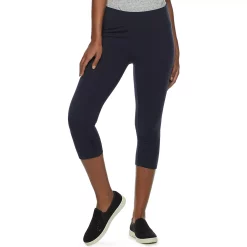 Women's Sonoma Goods For Life® Wide-Waist Capri Leggings -Sonoma Clothing Store 3584124 Sea Power