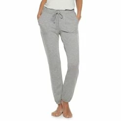 Women's Sonoma Goods For Life® Essential Banded-Bottom Pajama Pants 10 Women's Sonoma Goods For Life® Essential Banded-Bottom Pajama Pants -Sonoma Clothing Store 3671898 Gray