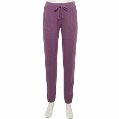 Women's Sonoma Goods For Life® Essential Banded-Bottom Pajama Pants 12 Women's Sonoma Goods For Life® Essential Banded-Bottom Pajama Pants -Sonoma Clothing Store 3671898 Plum