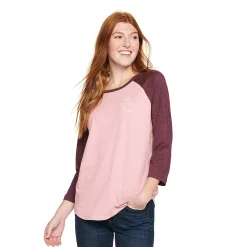 Women's Sonoma Goods For Life® Baseball Tee -Sonoma Clothing Store 4008826 Plum Oh What Fun