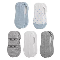 Women's Sonoma Goods For Life® 5-Pack No-Show Socks -Sonoma Clothing Store 4133288 ALT11