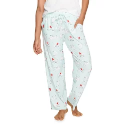 Women's Sonoma Goods For Life® Cozy Pajama Pants -Sonoma Clothing Store 4211999 Aqua Polar Bears