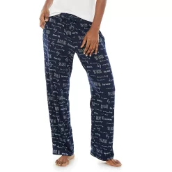 Women's Sonoma Goods For Life® Cozy Pajama Pants -Sonoma Clothing Store 4211999 Navy Dream