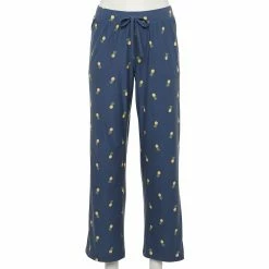 Women's Sonoma Goods For Life® Cozy Pajama Pants -Sonoma Clothing Store 4211999 Navy Pineapple
