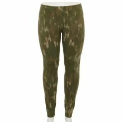 Plus Size Sonoma Goods For Life® Midrise Leggings -Sonoma Clothing Store 4966829 Olive Wash