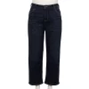 Plus Size Sonoma Goods For Life® Premium High-Waisted Straight-Leg Crop Jeans -Sonoma Clothing Store 4990293 Bettencourt