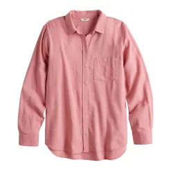 Women's Sonoma Goods For Life® Essential Everyday Button-Down Shirt 39 Women's Sonoma Goods For Life® Essential Everyday Button-Down Shirt -Sonoma Clothing Store 4991213 ALT5
