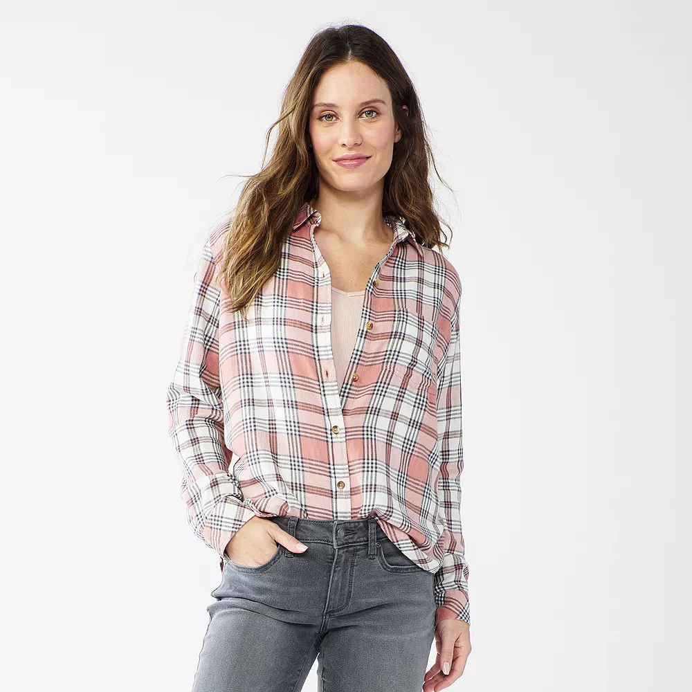 Women's Sonoma Goods For Life® Essential Everyday Button-Down Shirt 17 Women's Sonoma Goods For Life® Essential Everyday Button-Down Shirt - Image 15
