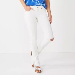 Petite Sonoma Goods For Life® Mid-Rise Skinny Jeans -Sonoma Clothing Store 5005587 Nicolini