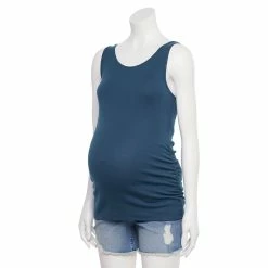 Maternity Sonoma Goods For Life® Essential Tank -Sonoma Clothing Store 5010254 Blue