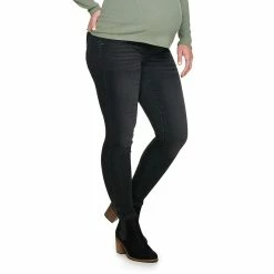 Maternity Sonoma Goods For Life® Over-The-Belly Jeggings -Sonoma Clothing Store 5035416 Black