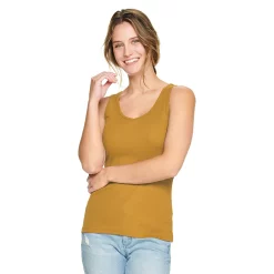 Women's Sonoma Goods For Life® Everyday Ribbed Tank 35 Women's Sonoma Goods For Life® Everyday Ribbed Tank -Sonoma Clothing Store 5046234 Warm Ginger