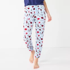 Women's Sonoma Goods For Life® Snit Banded Bottom Pajama Pants -Sonoma Clothing Store 5161200 Cabin Fever