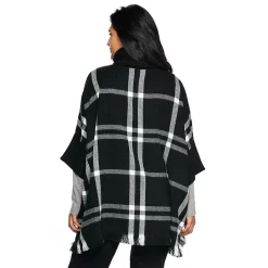 Women's Sonoma Goods For Life® Turtleneck Poncho -Sonoma Clothing Store 5161618 ALT