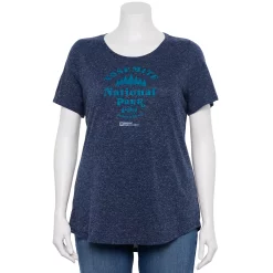 Plus Size Sonoma Goods For Life® National Parks Graphic Tee -Sonoma Clothing Store 5212613 Yosemite Navy