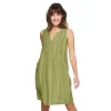 Women's Sonoma Goods For Life® Pintuck Linen-Blend Dress 2 Women's Sonoma Goods For Life® Pintuck Linen-Blend Dress -Sonoma Clothing Store 5215954 Olive Stripe