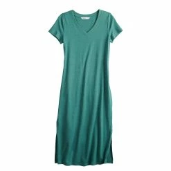 Women's Sonoma Goods For Life® Knit Midi T-Shirt Dress -Sonoma Clothing Store 5236607 ALT5