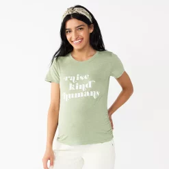 Maternity Sonoma Goods For Life® Fitted Crewneck Graphic Tee -Sonoma Clothing Store 5237042 Kind Humans