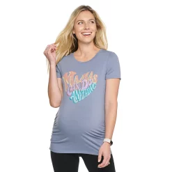 Maternity Sonoma Goods For Life® Fitted Crewneck Graphic Tee -Sonoma Clothing Store 5237042 Mamas Can Do Anything