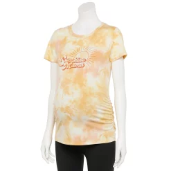 Maternity Sonoma Goods For Life® Fitted Crewneck Graphic Tee -Sonoma Clothing Store 5237042 Sunshine Mama