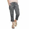 Petite Sonoma Goods For Life® Pull-On Utility Capri Pants -Sonoma Clothing Store 5240315 Dark Gray