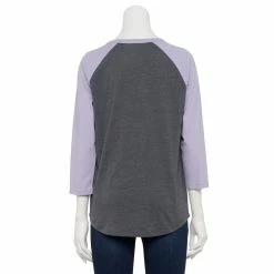 Women's Sonoma Goods For Life® Three Quarter Sleeve Baseball Graphic Tee -Sonoma Clothing Store 5242169 ALT