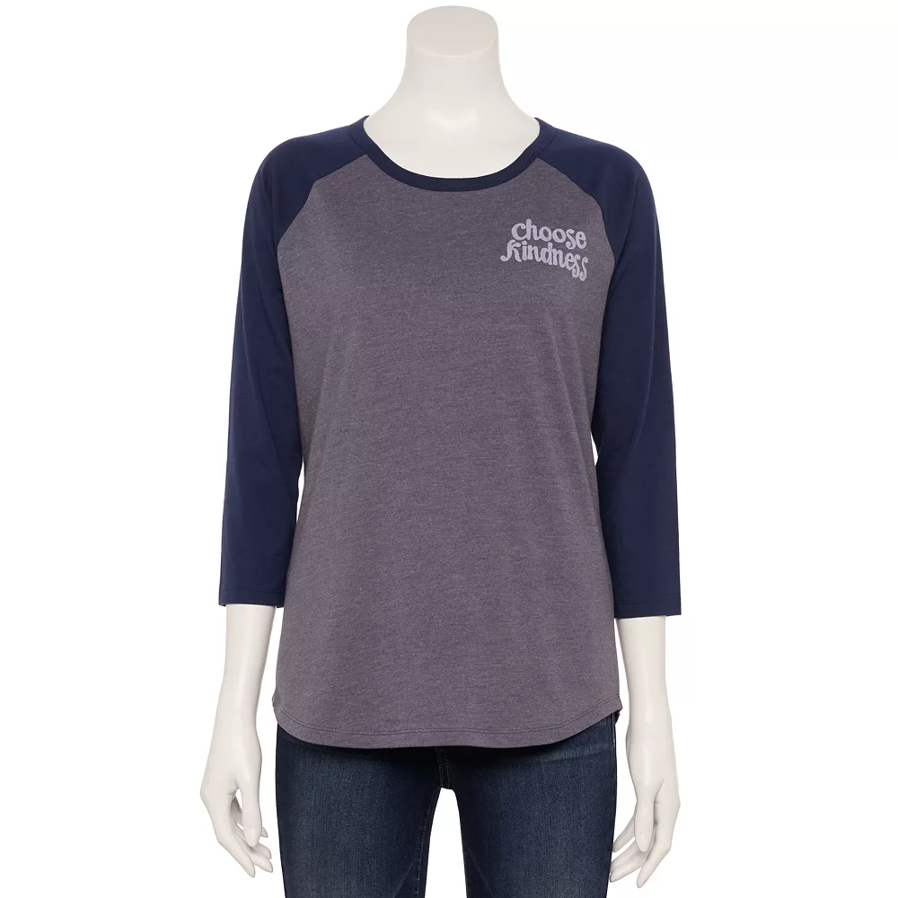 Women's Sonoma Goods For Life® Elbow Sleeve Baseball Graphic Tee 11 Women's Sonoma Goods For Life® Elbow Sleeve Baseball Graphic Tee - Image 9