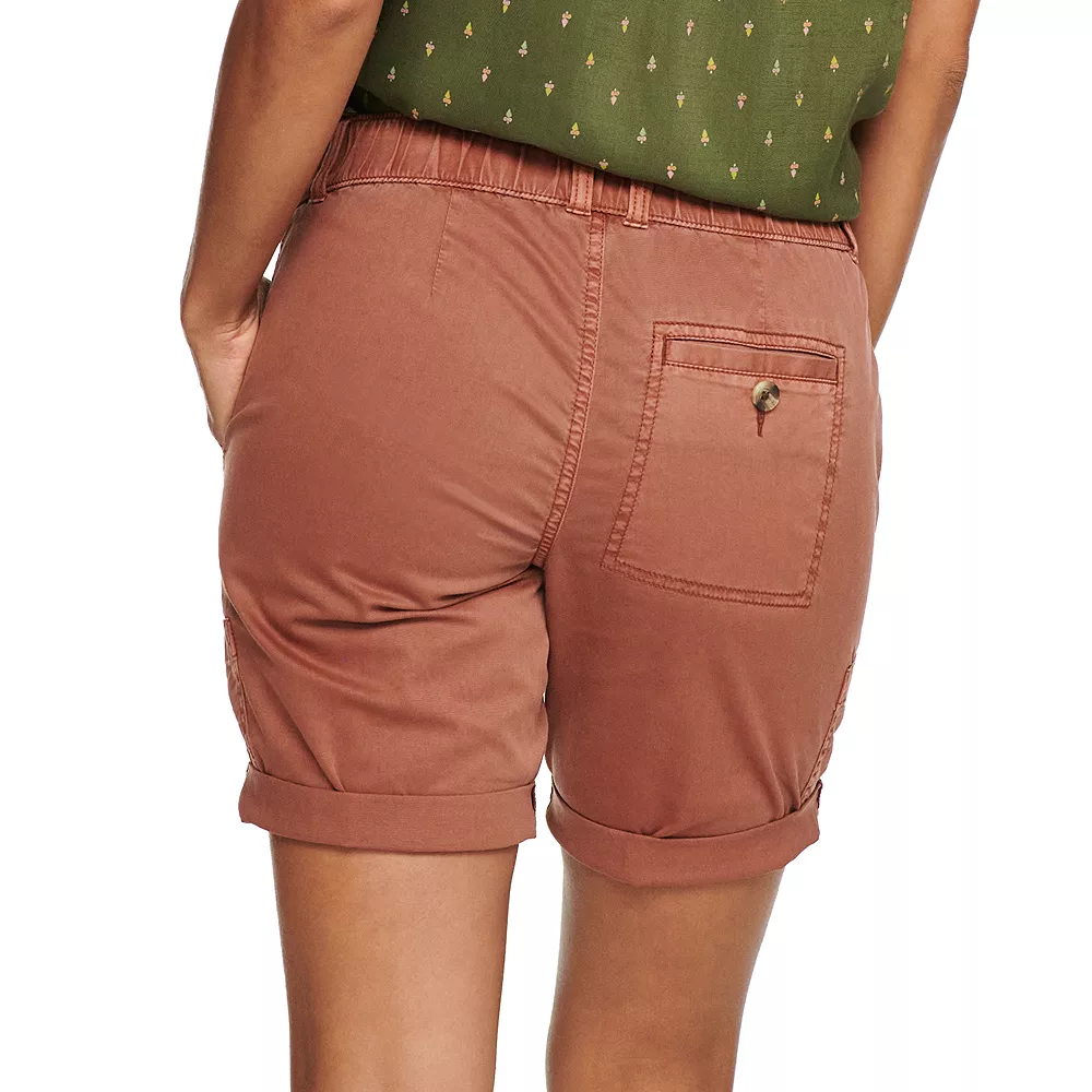 Women's Sonoma Goods For Life® Comfort Waist Utility Bermuda Shorts 13 Women's Sonoma Goods For Life® Comfort Waist Utility Bermuda Shorts - Image 11