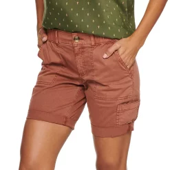 Women's Sonoma Goods For Life® Comfort Waist Utility Bermuda Shorts 19 Women's Sonoma Goods For Life® Comfort Waist Utility Bermuda Shorts -Sonoma Clothing Store 5243469 Cinnamon