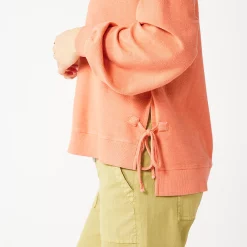 Women's Sonoma Goods For Life® Side Tie Sweatshirt -Sonoma Clothing Store 5271671 ALT5