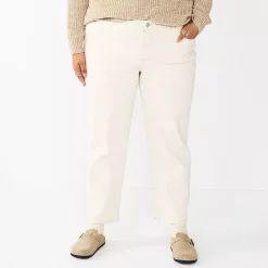 Plus Size Sonoma Goods For Life® Premium Rolled Girlfriend Jeans -Sonoma Clothing Store 5272706 Underwood