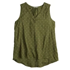 Women's Sonoma Goods For Life® V-Neck Tank -Sonoma Clothing Store 5297402 ALT5