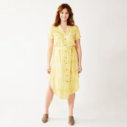 Petite Sonoma Goods For LifeĀ® Midi Shirtdress
