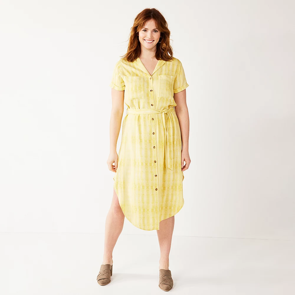 Petite Sonoma Goods For Life® Midi Shirtdress 3 Petite Sonoma Goods For Life® Midi Shirtdress