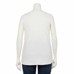 Plus Size Sonoma Goods For Life® V-Neck Swing Tank -Sonoma Clothing Store 5497118 ALT