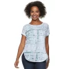 Women's Sonoma Goods For Life® Supersoft Dolman Tunic -Sonoma Clothing Store 5499245 Blue Stripe