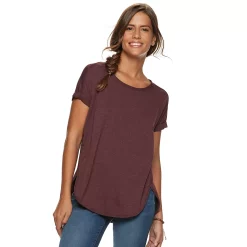 Women's Sonoma Goods For Life® Supersoft Dolman Tunic -Sonoma Clothing Store 5499245 Cherry Heather