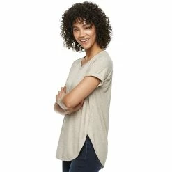 Women's Sonoma Goods For Life® Supersoft Dolman Tunic -Sonoma Clothing Store 5499245 Cream Heather