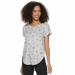Women's Sonoma Goods For Life® Supersoft Dolman Tunic -Sonoma Clothing Store 5499245 Gray Floral