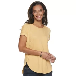 Women's Sonoma Goods For Life® Supersoft Dolman Tunic -Sonoma Clothing Store 5499245 Light Yellow