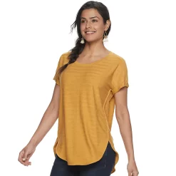 Women's Sonoma Goods For Life® Supersoft Dolman Tunic -Sonoma Clothing Store 5499245 Mustard