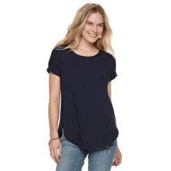 Women's Sonoma Goods For Life® Supersoft Dolman Tunic -Sonoma Clothing Store 5499245 Navy Luxe