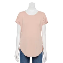 Women's Sonoma Goods For Life® Supersoft Dolman Tunic -Sonoma Clothing Store 5499245 Peach Plot