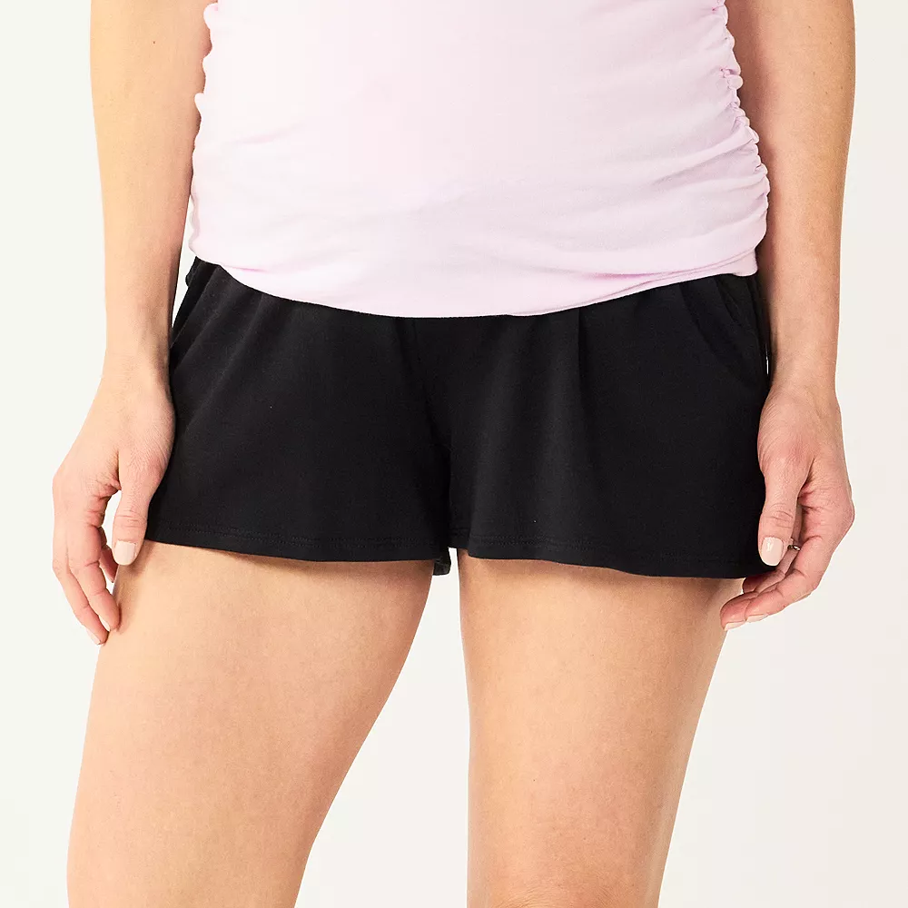 Maternity Sonoma Goods For Life® Under-The-Belly Lounge Shorts 6 Maternity Sonoma Goods For Life® Under-The-Belly Lounge Shorts - Image 4