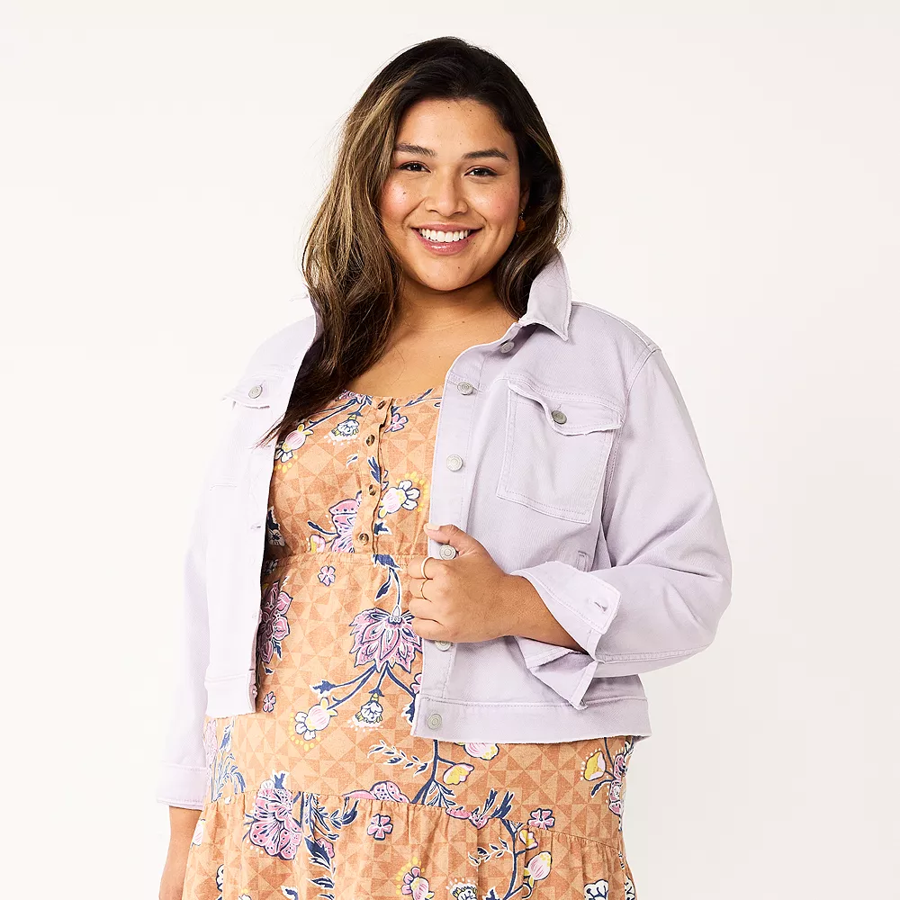 Plus Size Sonoma Goods For Life® Premium Over-Dyed Jacket 3 Plus Size Sonoma Goods For Life® Premium Over-Dyed Jacket